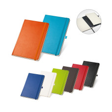 TWAIN - A5 notebook with lined sheets in ivory color