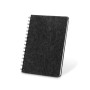 MISHIMA - A5 notebook with semi-hard cover in recycled felt (100% rPET) with rings and lined pages MISHIMA - A5 notebook with semi-hard cover in recycled felt (100% rPET) with rings and lined pages