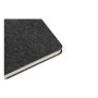 MISHIMA - A5 notebook with semi-hard cover in recycled felt (100% rPET) with rings and lined pages MISHIMA - A5 notebook with semi-hard cover in recycled felt (100% rPET) with rings and lined pages