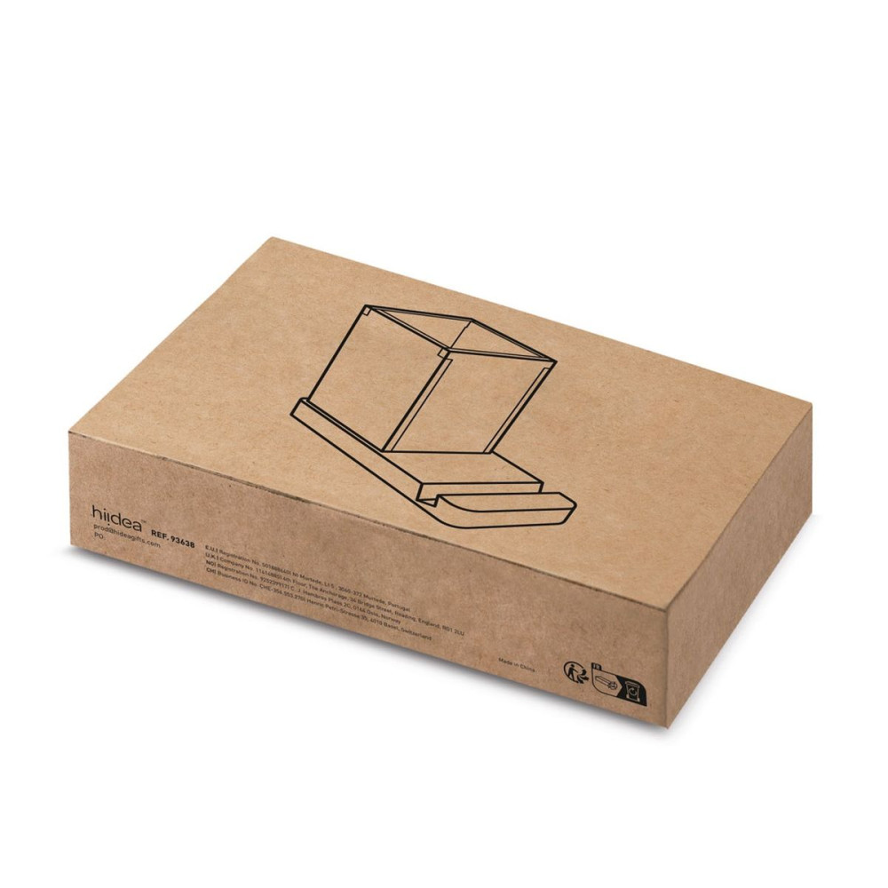 ERWIN - Desk set with mobile phone holder and cup