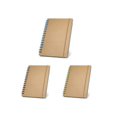 MARLOWE - Spiral pocket sized notepad with lined pages