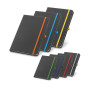 CORBIN - A5 notebook in PU with lined sheets CORBIN - A5 notebook in PU with lined sheets
