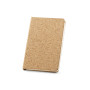 ADAMS A5 - A5 cork notebook with ivory-colored plain sheets ADAMS A5 - A5 cork notebook with ivory-colored plain sheets