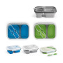 DILL - Lunch Box. Retractable hermetic box in silicone and PP (480 and 760 mL) DILL - Lunch Box. Retractable hermetic box in silicone and PP (480 and 760 mL)