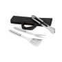 SOARES - Barbecue set with 3 stainless steel pieces SOARES - Barbecue set with 3 stainless steel pieces