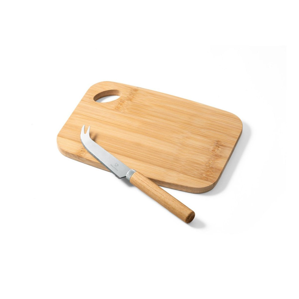 CAPPERO - Set with board and cheese knife
