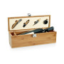 SYRAH - Bamboo, zinc and stainless steel wine set SYRAH - Bamboo, zinc and stainless steel wine set