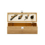 SYRAH - Bamboo, zinc and stainless steel wine set SYRAH - Bamboo, zinc and stainless steel wine set