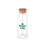 JASMIN 1000 - Borosilicate glass bottle with cork lid 1 litre JASMIN 1000 - Borosilicate glass bottle with cork lid 1 litre