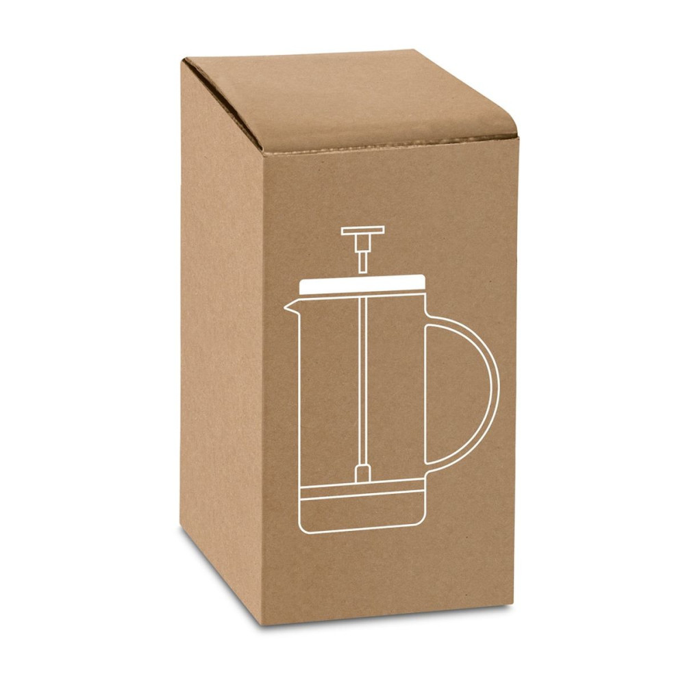 JENSON - Coffee maker in borosilicate glass and stainless steel 600 mL