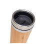 PIETRO - Bamboo and stainless steel travel cup 500 mL PIETRO - Bamboo and stainless steel travel cup 500 mL