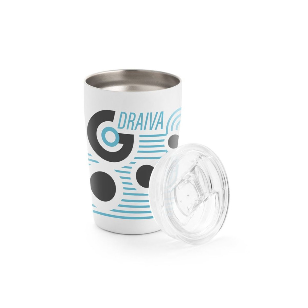 SLIDER - Stainless steel travel cup 380 mL
