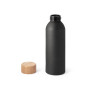 QUETA - Aluminium bottle with bamboo lid 550 mL QUETA - Aluminium bottle with bamboo lid 550 mL