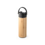 LAVER - Thermos bottle in bamboo, stainless steel and PP 440 mL LAVER - Thermos bottle in bamboo, stainless steel and PP 440 mL
