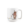 REINDEER - Mug with Christmas print 330 mL