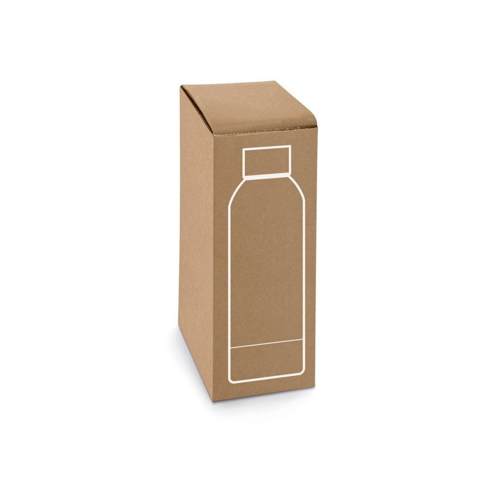 ODIN METTALIC - Bottle in 90% recycled stainless steel 550 mL