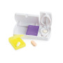NERO - Pill box with 2 dividers NERO - Pill box with 2 dividers