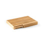 PASSARD - Bread board in bamboo with stainless steel knife PASSARD - Bread board in bamboo with stainless steel knife