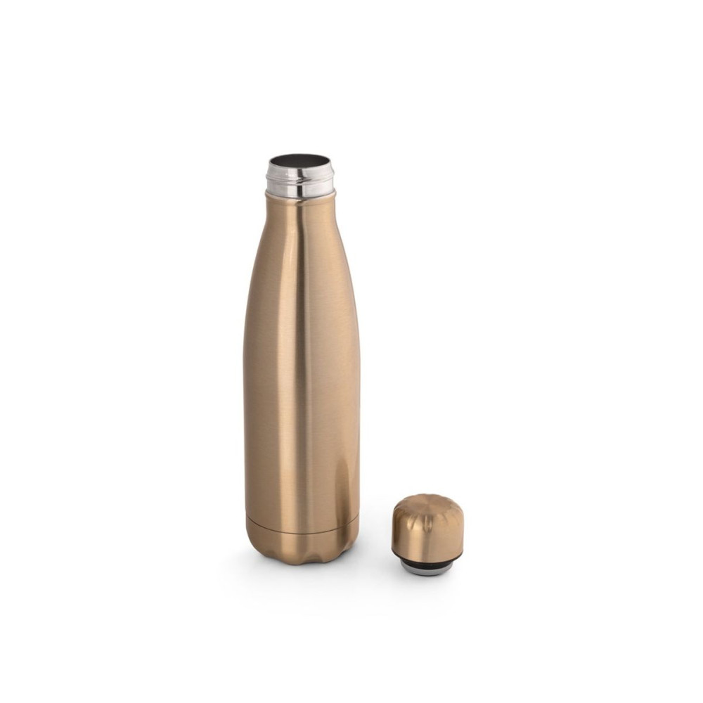 SHOW METALLIC - Stainless steel bottle with matt metallic finish 510 mL