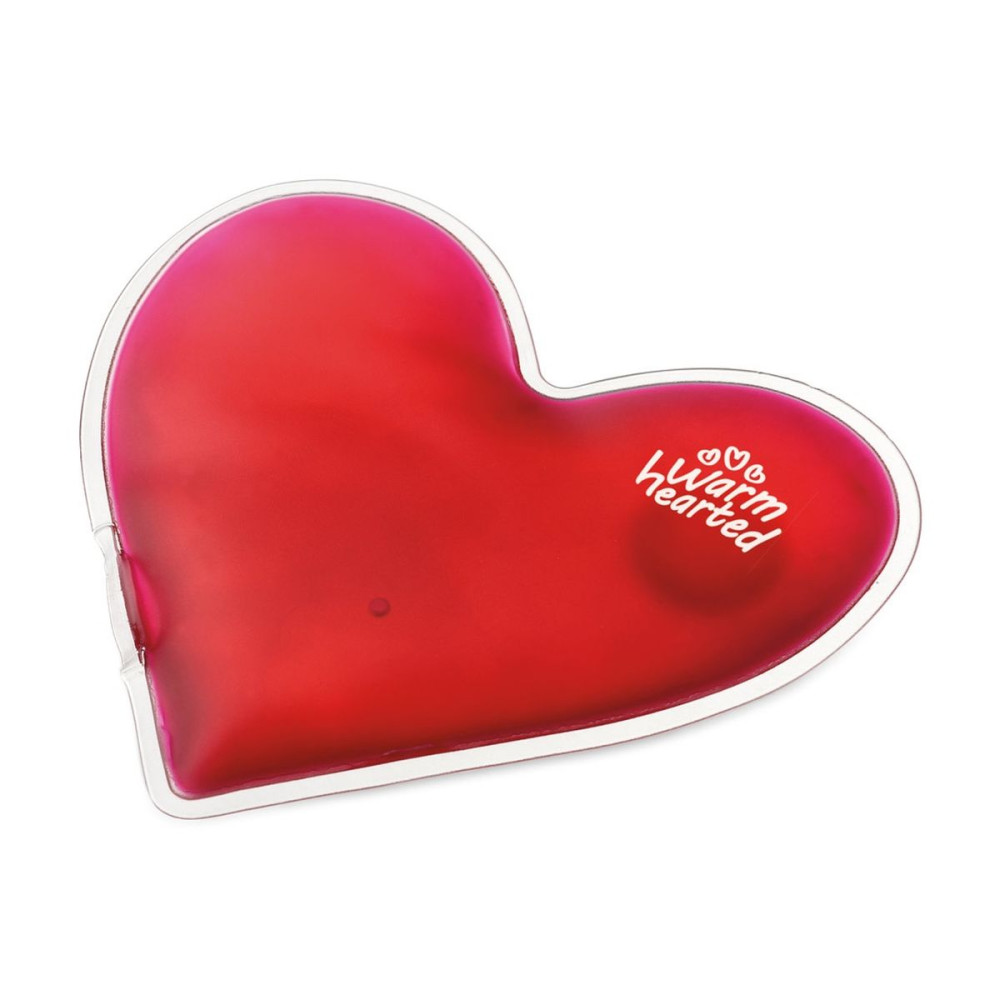 LOVELY - Heart shaped heated pouch in PVC