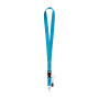 ANQUETIL - Polyester lanyard with metal carabiner ANQUETIL - Polyester lanyard with metal carabiner