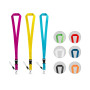 ANQUETIL - Polyester lanyard with metal carabiner ANQUETIL - Polyester lanyard with metal carabiner