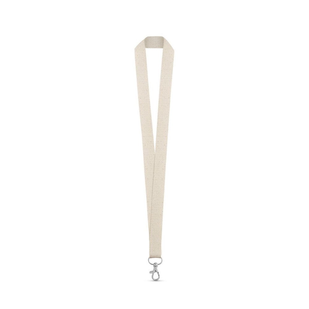 HEATHROW - 100% cotton lanyard