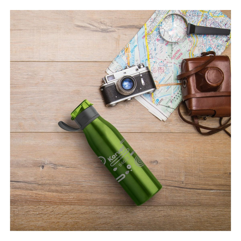 KORVER - Aluminium 650 mL sports bottle