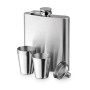 NOVAK - Stainless steel bottle and glasses set 200 mL NOVAK - Stainless steel bottle and glasses set 200 mL