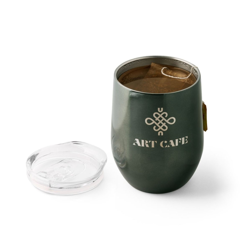 RONDE - Stainless steel travel cup 400 mL