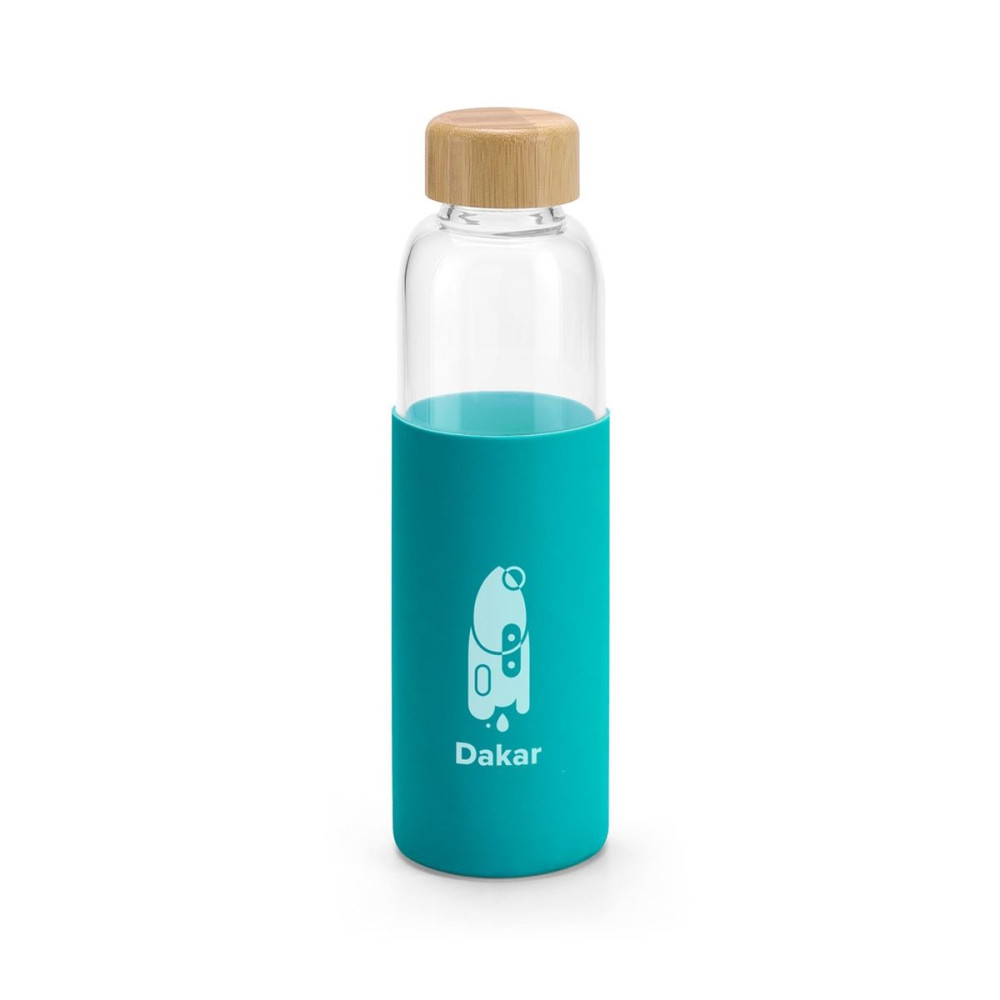 DAKAR - Bamboo and borosilicate glass bottle 600 mL