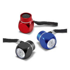 LOUIS - Aluminium torch with 6 LEDs
