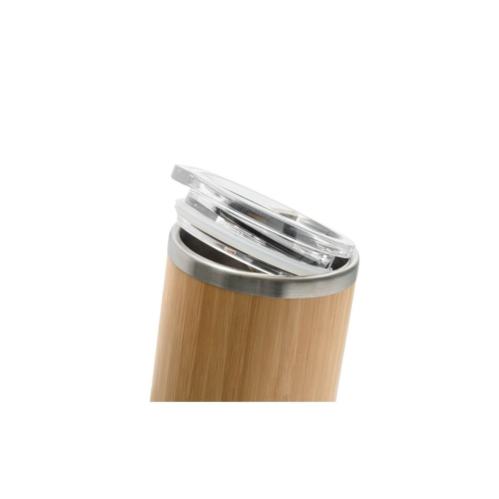 LYCKA - Bamboo and stainless steel cup 350 mL