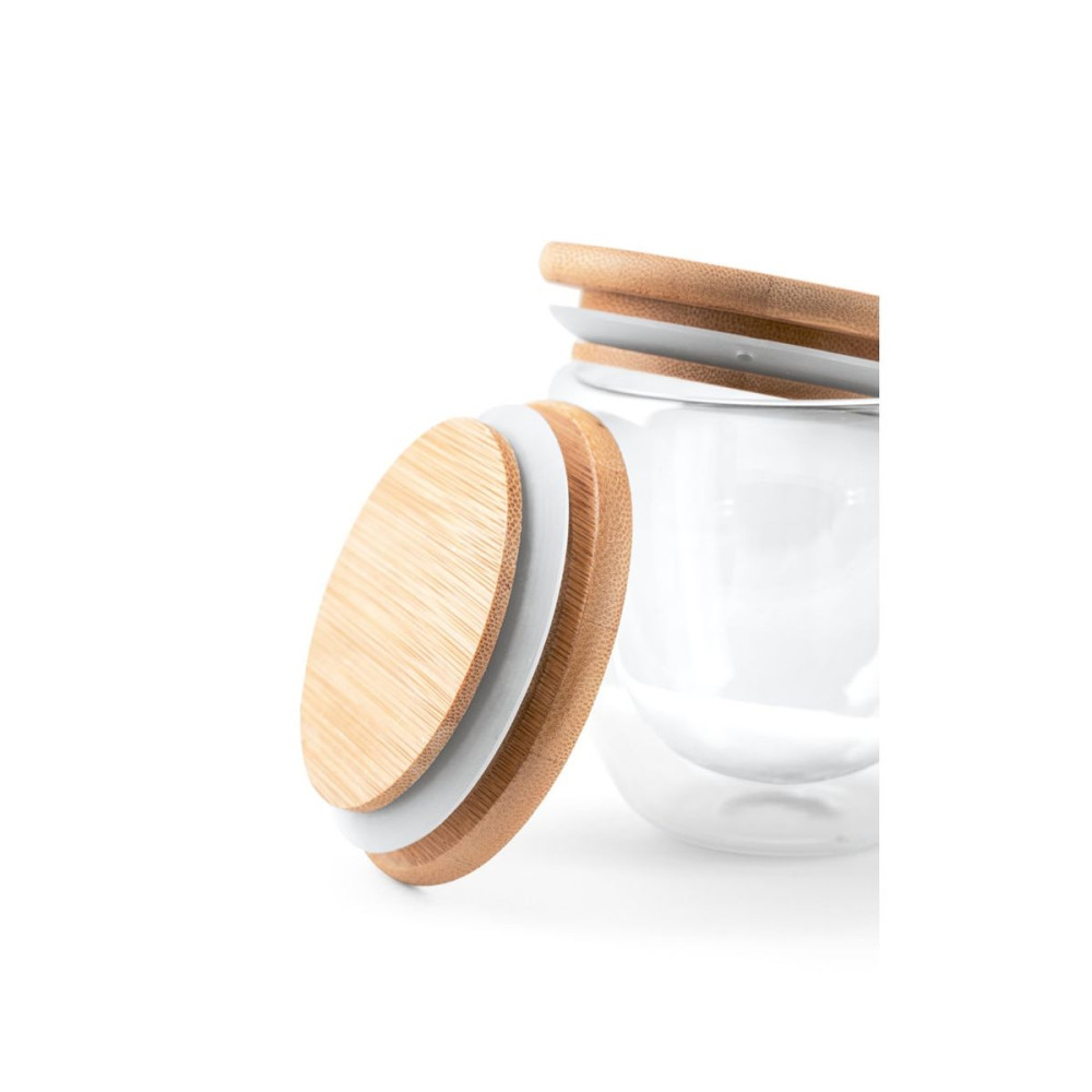 ECUADOR M - Borosilicate glass travel cup 250 mL