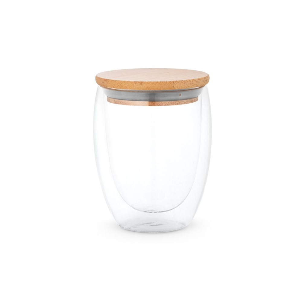 ECUADOR L - Borosilicate glass travel cup 350 mL
