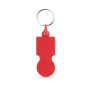 SULLIVAN - Coin-shapped PS keyring for supermarket cart SULLIVAN - Coin-shapped PS keyring for supermarket cart