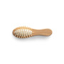 DERN - Wooden hairbrush with round bamboo bristles DERN - Wooden hairbrush with round bamboo bristles
