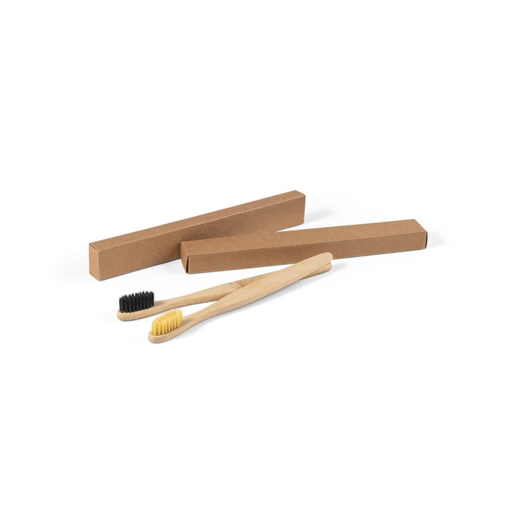 DELANY - Toothbrush with bamboo body and nylon bristles