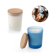 DUVAL - Aromatic Soy candle with cork lid 180 g