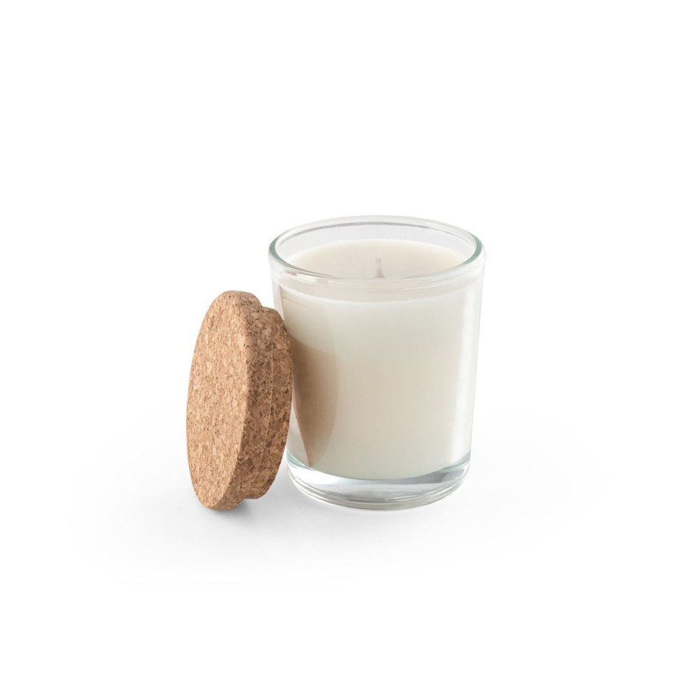 ZEN 80 - Aromatic candle in a glass holder with a cork lid 80 g