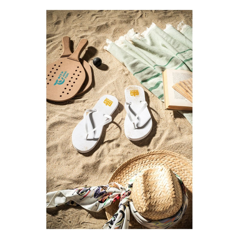 MAUPITI S / M - Comfortable slippers with PE sole and PVC strap