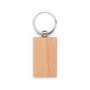 STEWIE - Rectangular keyring in beech wood STEWIE - Rectangular keyring in beech wood