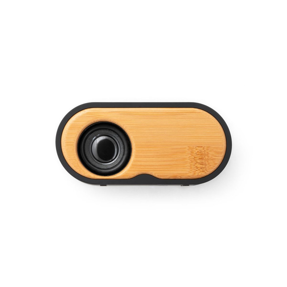 TILLY - Portable 3W speaker with 5h battery life made from bamboo and recycled ABS (100% rABS)