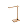 MOREY - Folding desk lamp with 15W superfast wireless charger in bamboo MOREY - Folding desk lamp with 15W superfast wireless charger in bamboo
