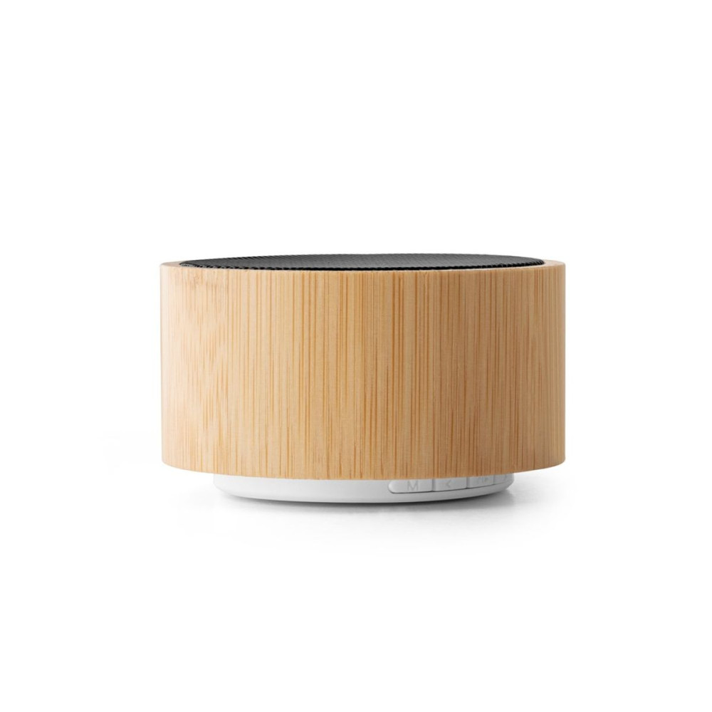 ARBER - Portable 3W speaker with 2h battery life in bamboo and ABS