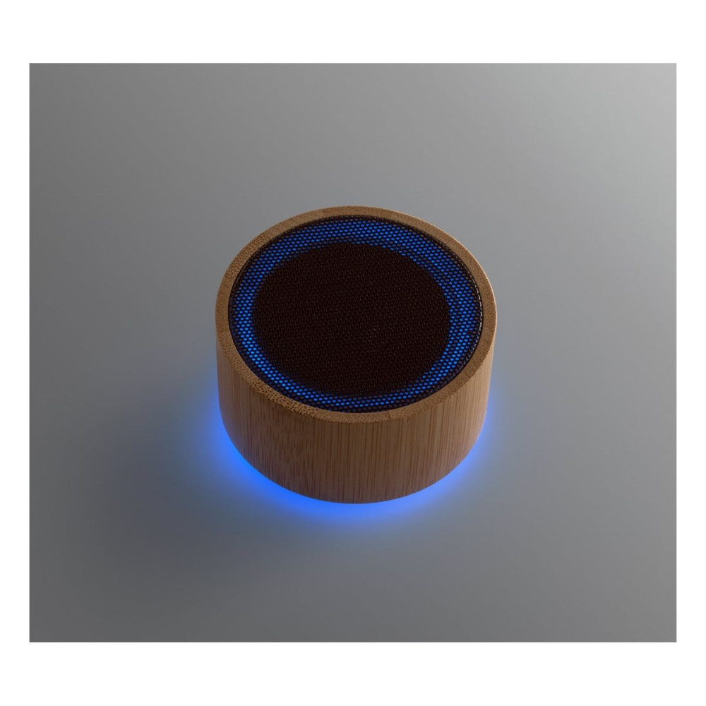 ARBER - Portable 3W speaker with 2h battery life in bamboo and ABS