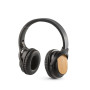GOULD - Foldable wireless headphones with 5h battery life in bamboo and ABS GOULD - Foldable wireless headphones with 5h battery life in bamboo and ABS