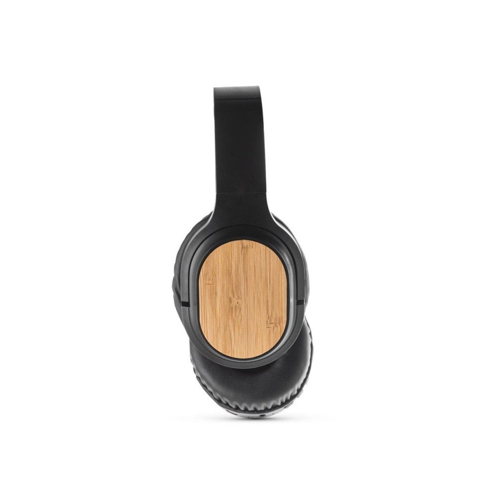GOULD - Foldable wireless headphones with 5h battery life in bamboo and ABS