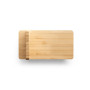 LANGE - Smartphone holder with 15W fast wireless charger in bamboo