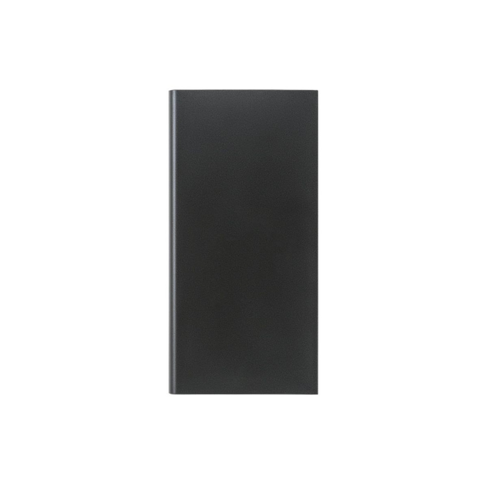 CLERK - 8.000 mAh power bank with solar panel in 100% recycled aluminium